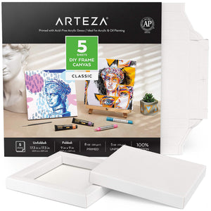 DIY Foldable Canvas Frame, Acrylic, 9