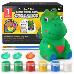 Kids Paint Your Own Ceramics, Frog Bank