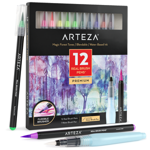 Real Brush Pens® Magic Forest Tones - Set of 12